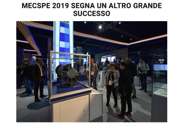 Boom di presenze alla MecSpe 2019