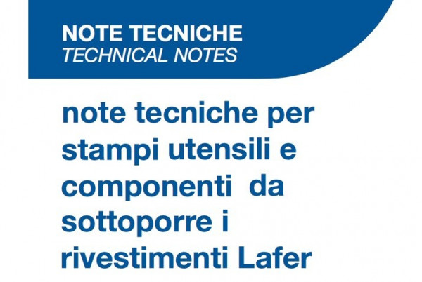 Tabelle e Note Tecniche dei Rivestimenti  PVD